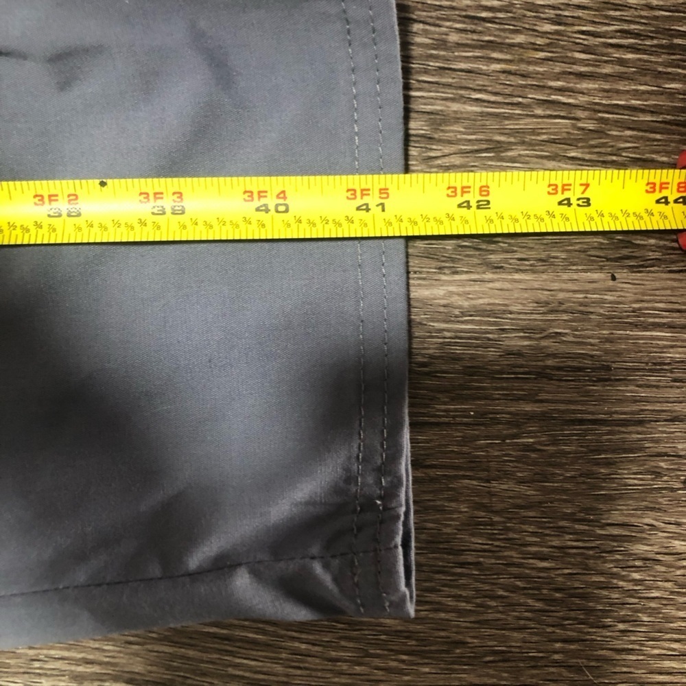 SCRUBSTAR Condor Grey Cargo Scrub Pants Straight Leg Drawstring Size S - Picture 8 of 9